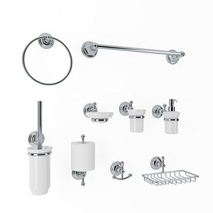 nicolazzi bath accessories 3d model