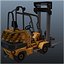 Fork lifter for videogames