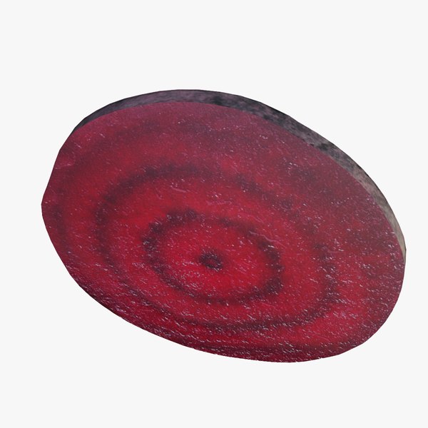 3D Beetroot slice