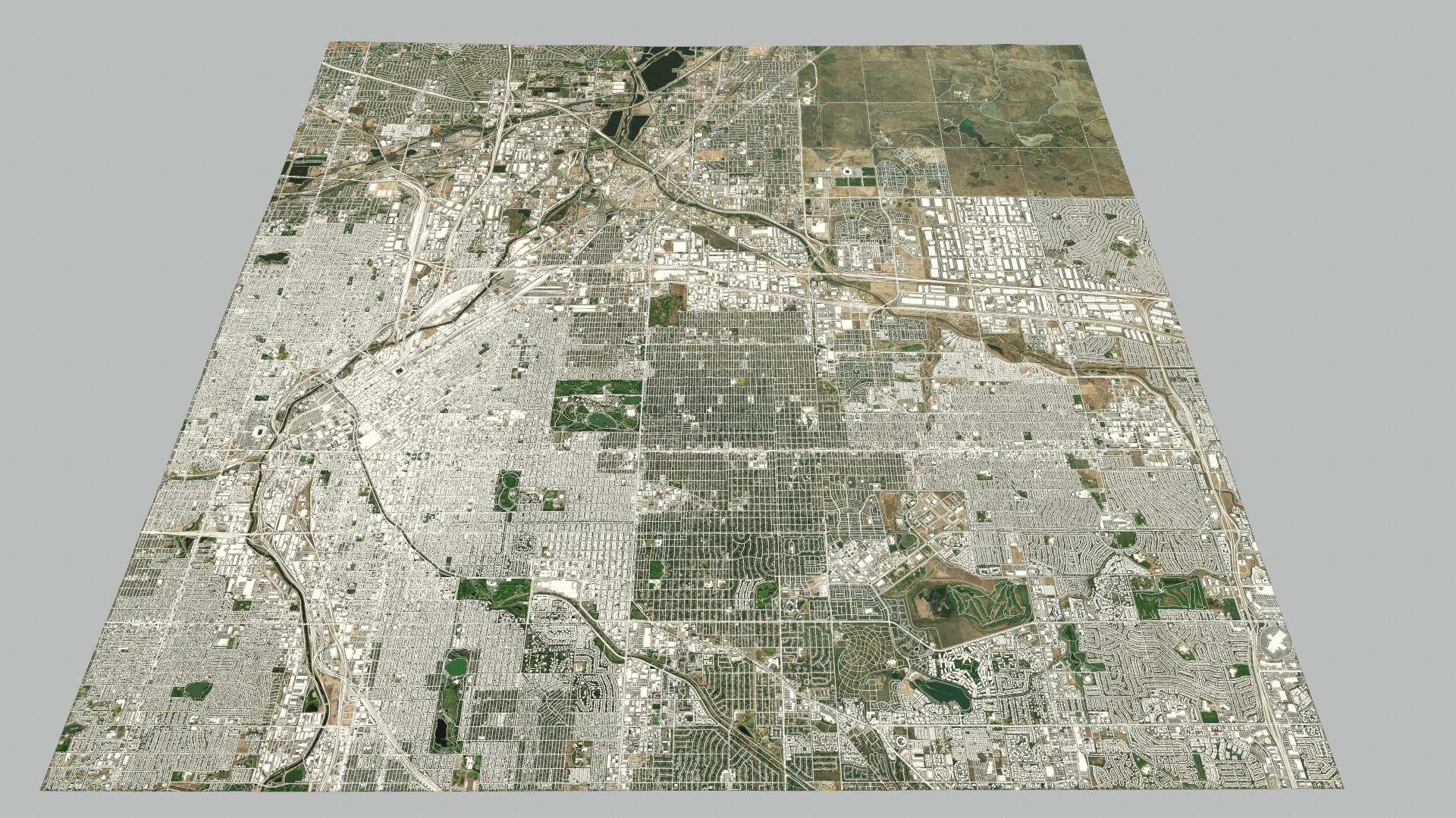 3D model Cityscape Denver USA - TurboSquid 2061558