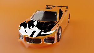 3D Custom Rigged Car