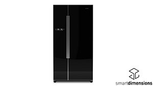 gorenje fridge nrs918bcbg 3d max