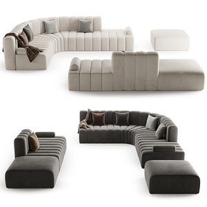 Modular Sofa STUDIO by NORR11 3D model