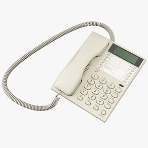 office phone 3D model