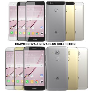 realistic huawei nova 3d max