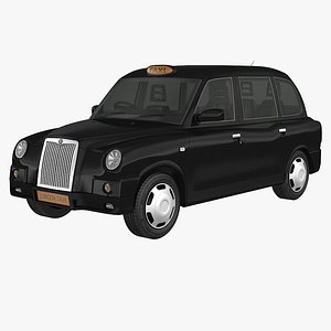 3d model london tx4 taxi