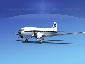 3ds douglas c-47 dakota