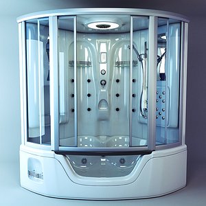 3ds max shower cubicle apollo