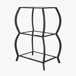 Metalworks End Table model