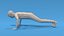 Low Poly Kid Push Up 3D model
