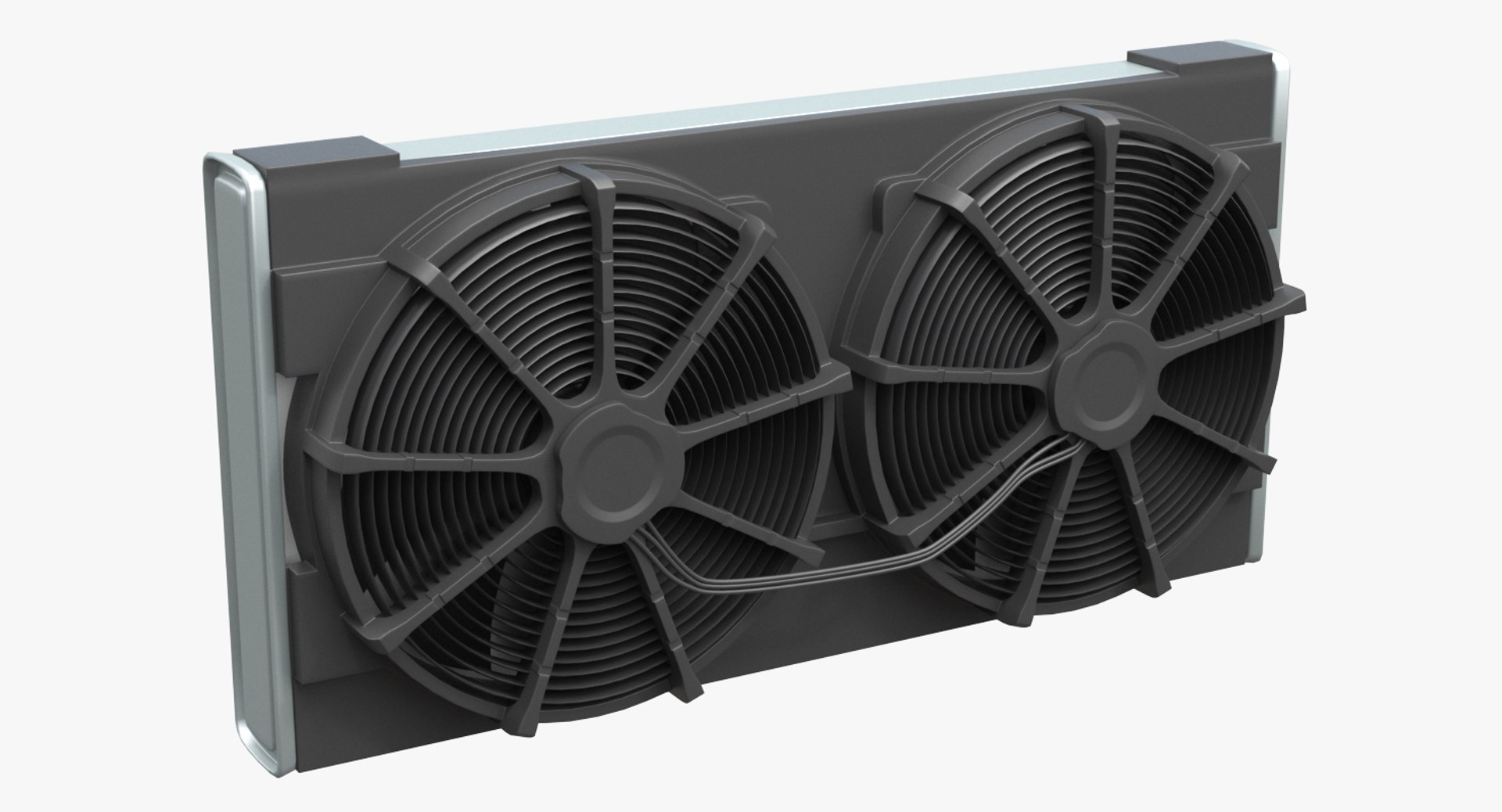 Car Radiator with Fan