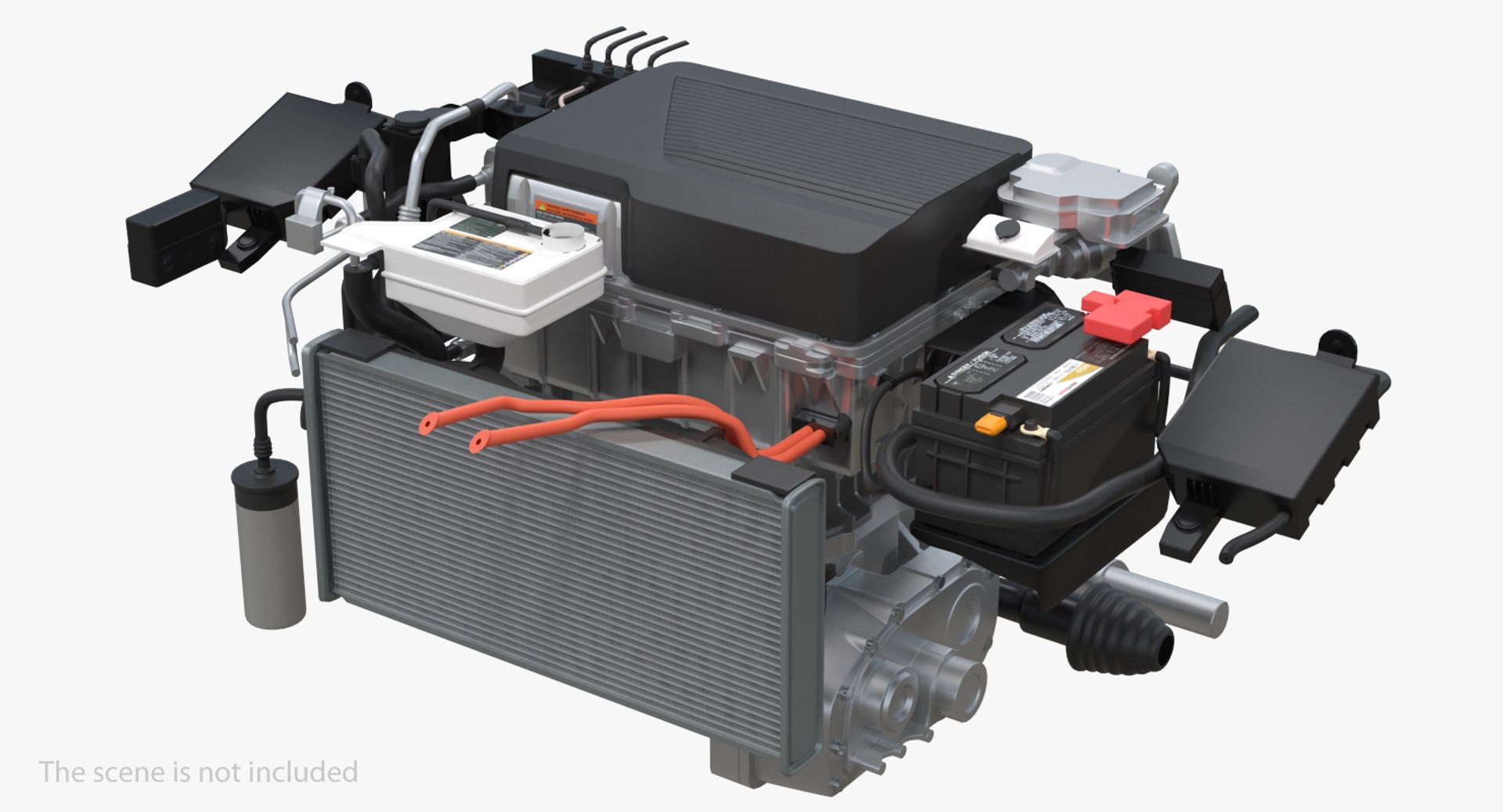 3D Car Radiator Fan - TurboSquid 1428048