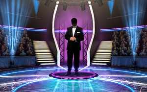 millionaire virtual set 3d c4d