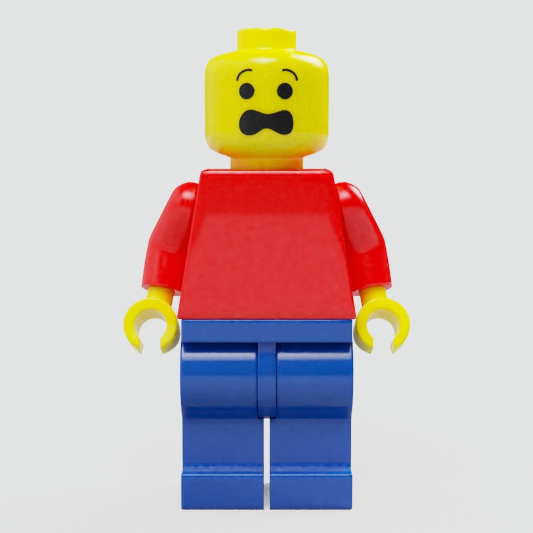 3d lego man new arrivals