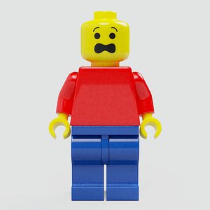 3D lego character