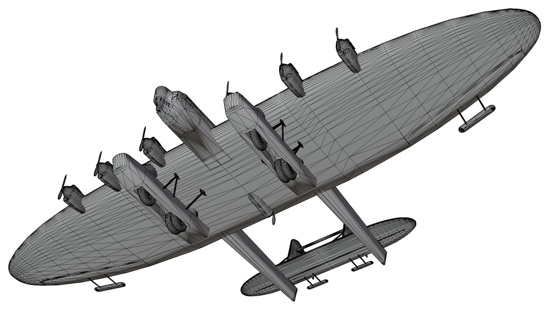 Picture Idea: 3D Kalinin K 7 Model
