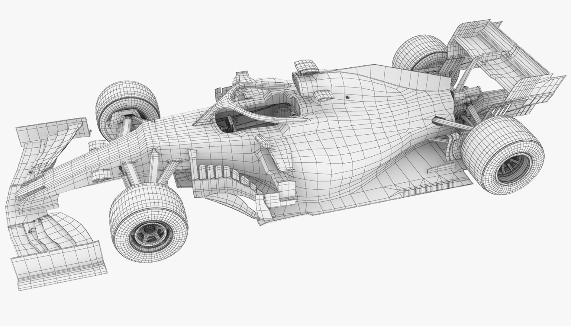 1 f1 racing 3D model - TurboSquid 1386129