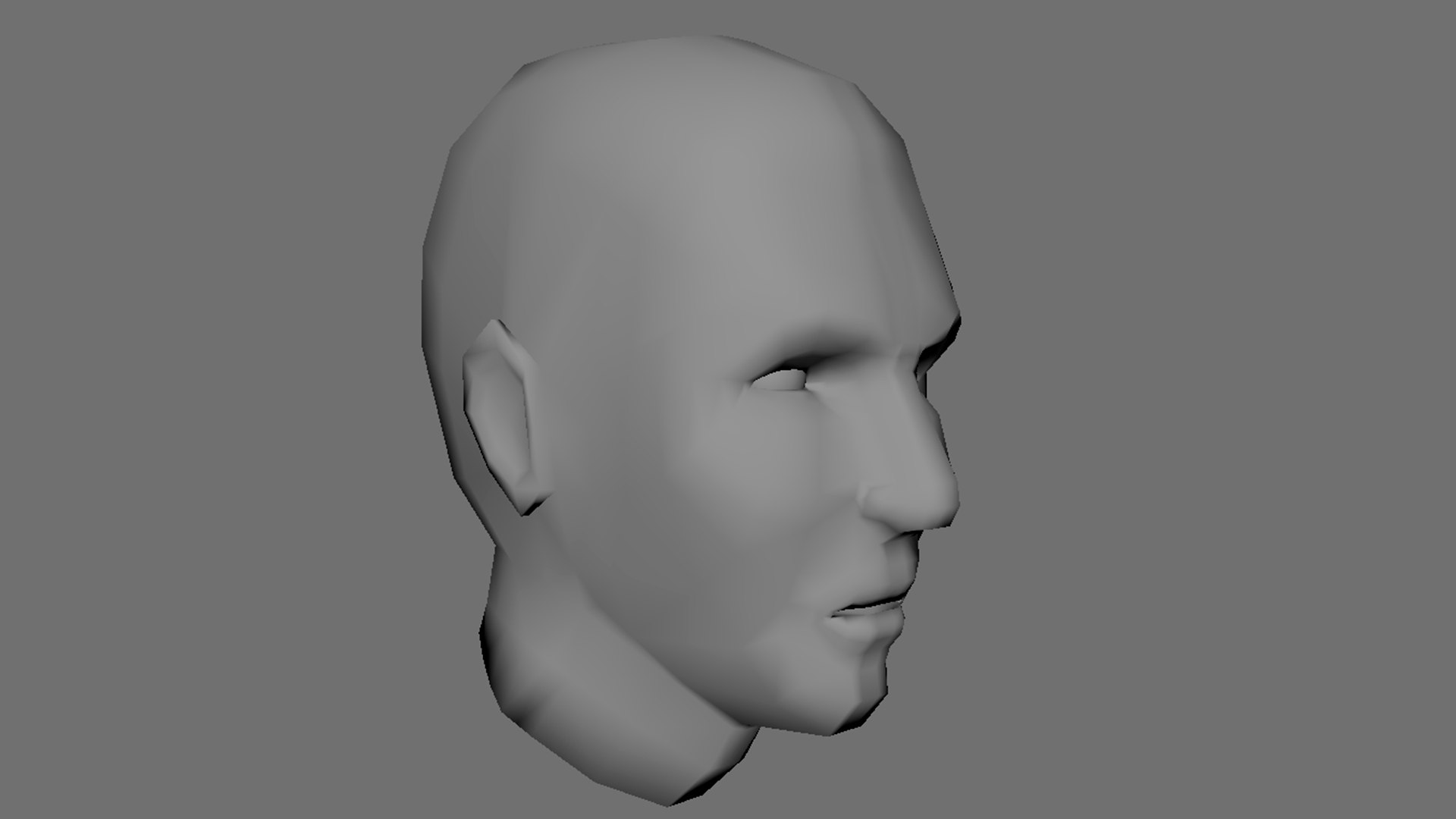 Free Basic Human Head 3D - TurboSquid 1965824