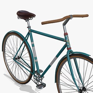 3D vintage bike pbr model