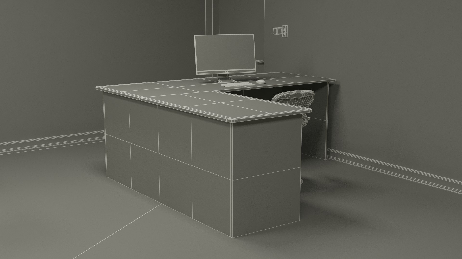 Computer Lab Setup Model - TurboSquid 2374719