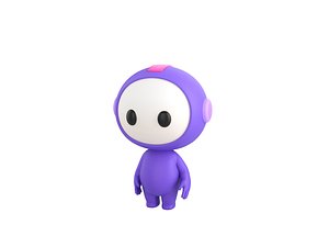 3D model Character265 Rigged Mascot