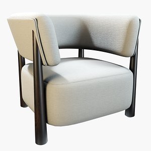 3D Lauren Armchair