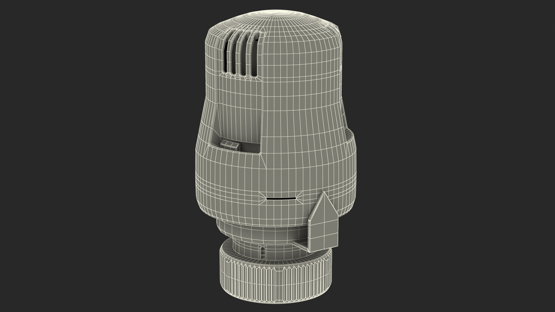 3D Thermostatic Radiator Head - TurboSquid 1964672
