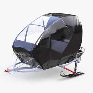 Closed Snowmobile Sleds