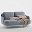 Fritz Hansen Lune sofa 2 seater