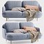 Fritz Hansen Lune sofa 2 seater