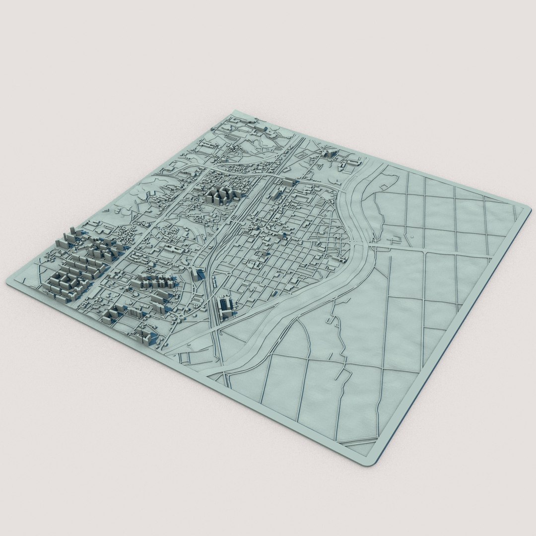3D Model Sejong-si City South Korea - TurboSquid 2428248