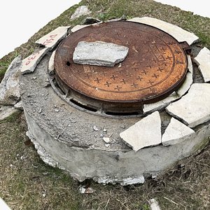 3D Manhole 3d Scan