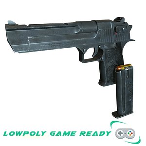 3D ready desert eagle model