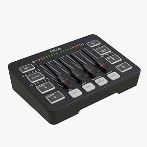 3D model Audiointerface Fifine SC3