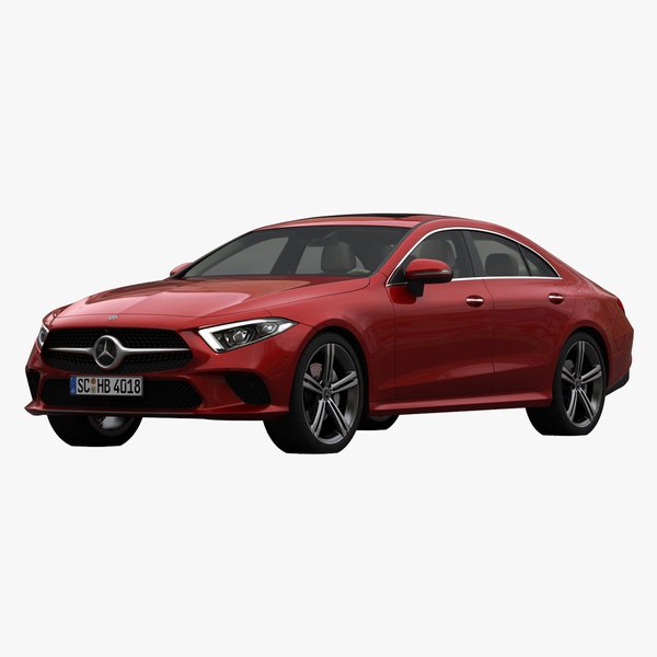 3D mercedes-benz cls model