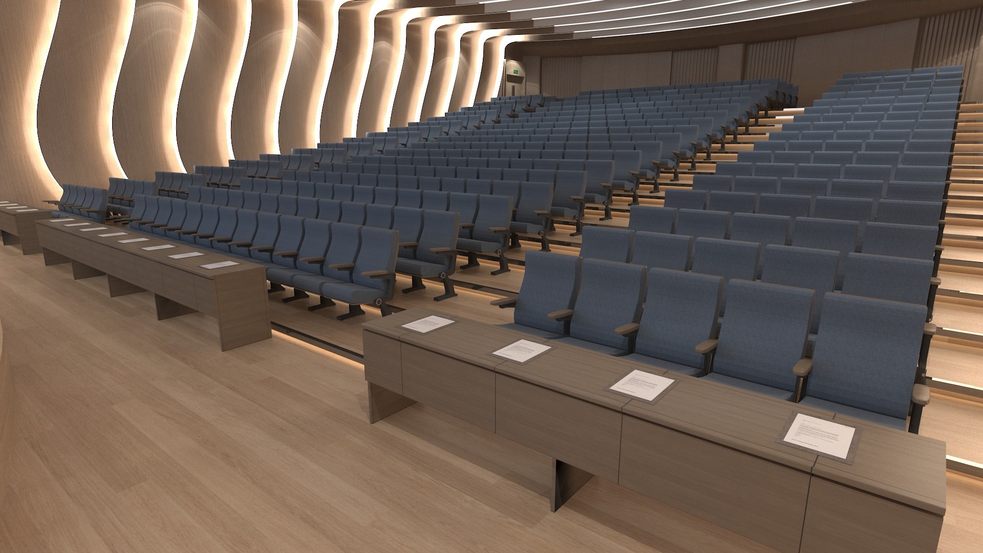 Conference Hall 2 3D - TurboSquid 2102508