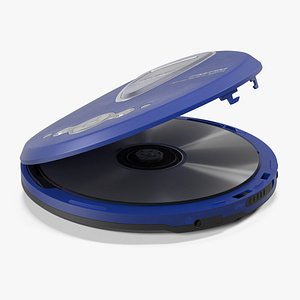 Vintage Portable Player with CD Disk