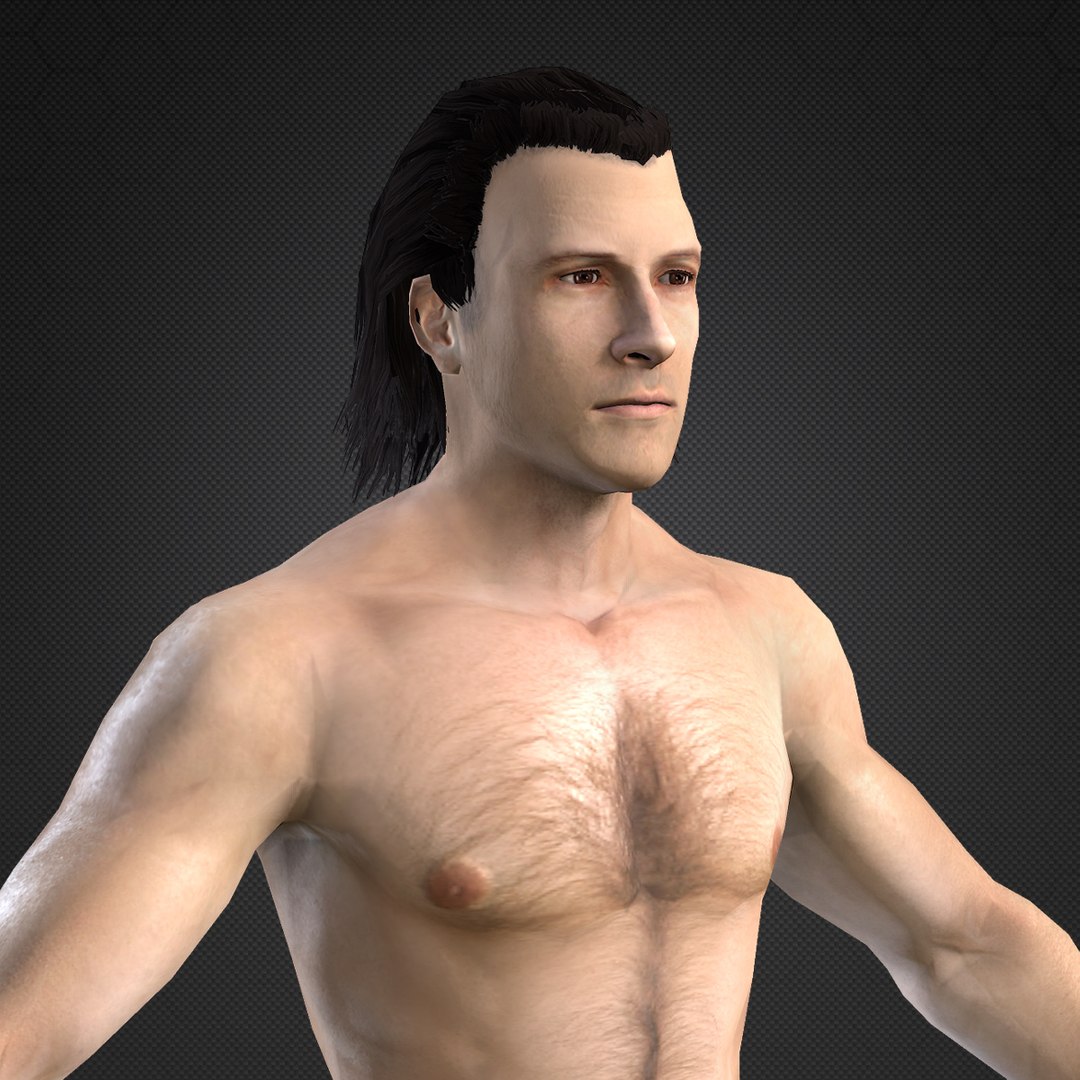 3d Model Character Mmorpg Body