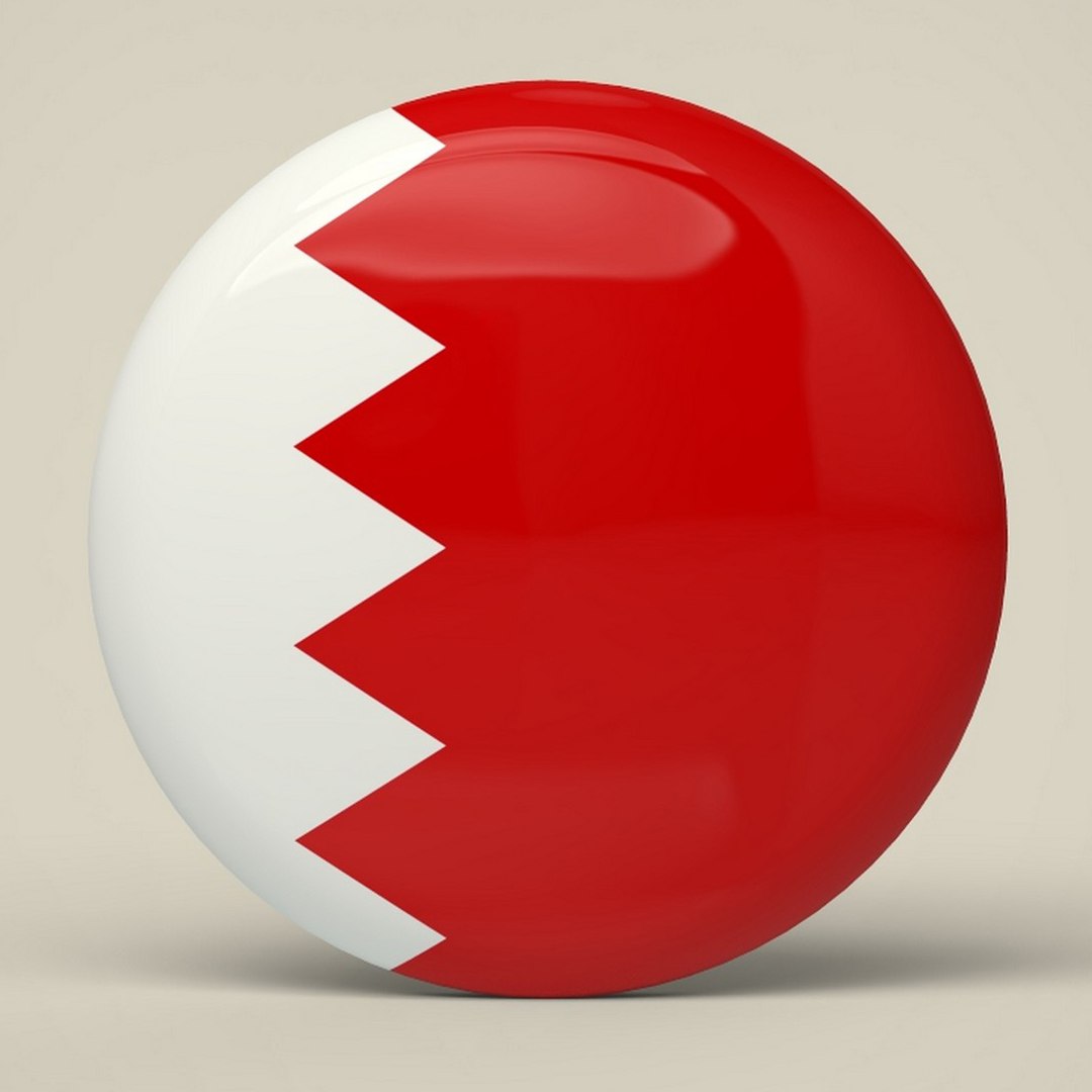 Bahrain Badge 3D Model TurboSquid 1972542
