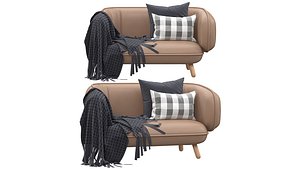 3D Snoopy canape genereux par Iskos Berlin Sofa