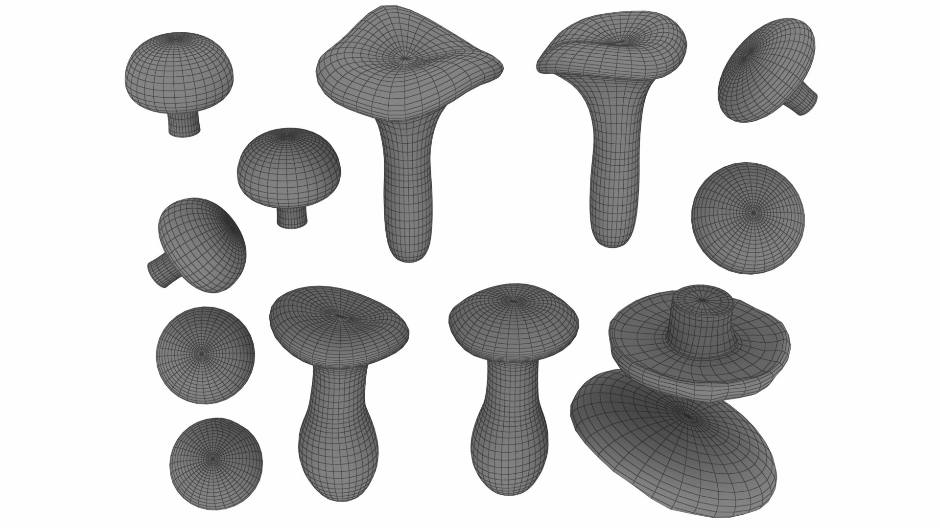 3D Mushrooms https://p.turbosquid.com/ts-thumb/en/mC6ZS7/yz/mushrooms13/jpg/1767124830/1920x1080/fit_q87/336a48eb49b32160a41d67a03acdbe66deab0a78/mushrooms13.jpg