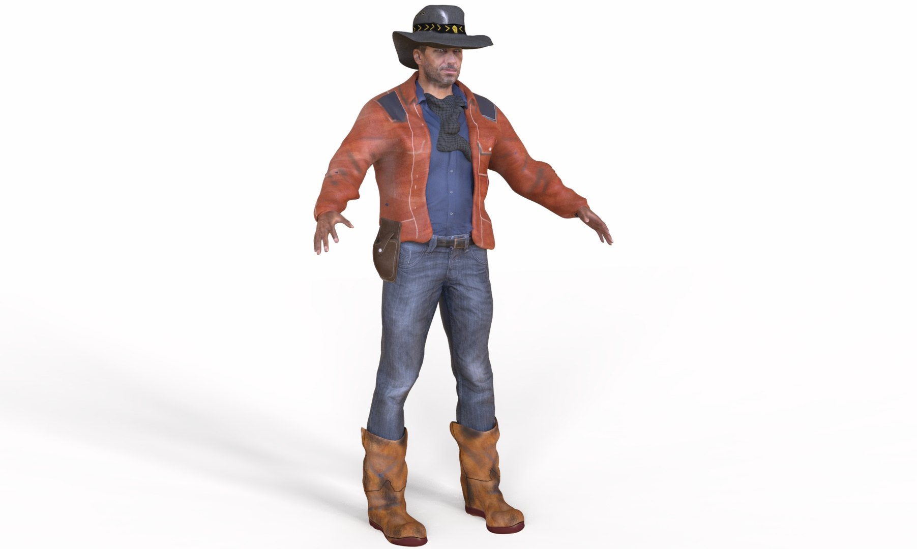 realistic cowboy model https://p.turbosquid.com/ts-thumb/en/mnjj0o/hSpGdlDJ/cowboy1.658/jpg/1541693645/1920x1080/fit_q87/3e41df65f6bc2b91c5069a73b05d49c2850f78d9/cowboy1.658.jpg