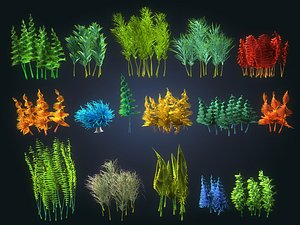 Animated Plants Ocean - Alien  Pack 16
