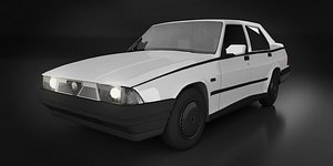 alfa romeo 75 3D model