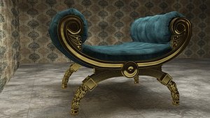 3D classic chairs model