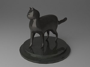 Cat Statuette