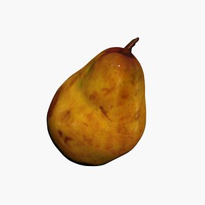 3D Pear 3D Scan High Quality