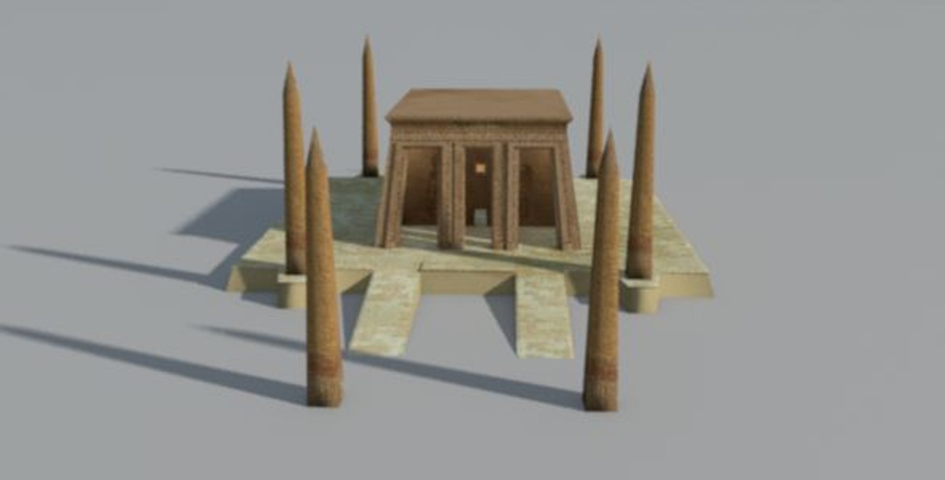 ancient egyptian temple obelisks 3d model https://p.turbosquid.com/ts-thumb/en/wwoPEL/JHk3b3nN/previewimage/jpg/1415857958/1920x1080/fit_q87/89c56c44a45f44848e24a44a35075a4b8f6f5246/previewimage.jpg
