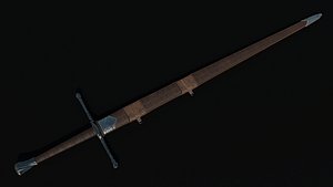 3D Bastard Sword