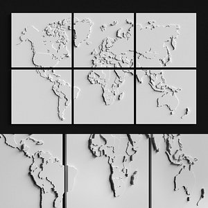 paintings 3D model